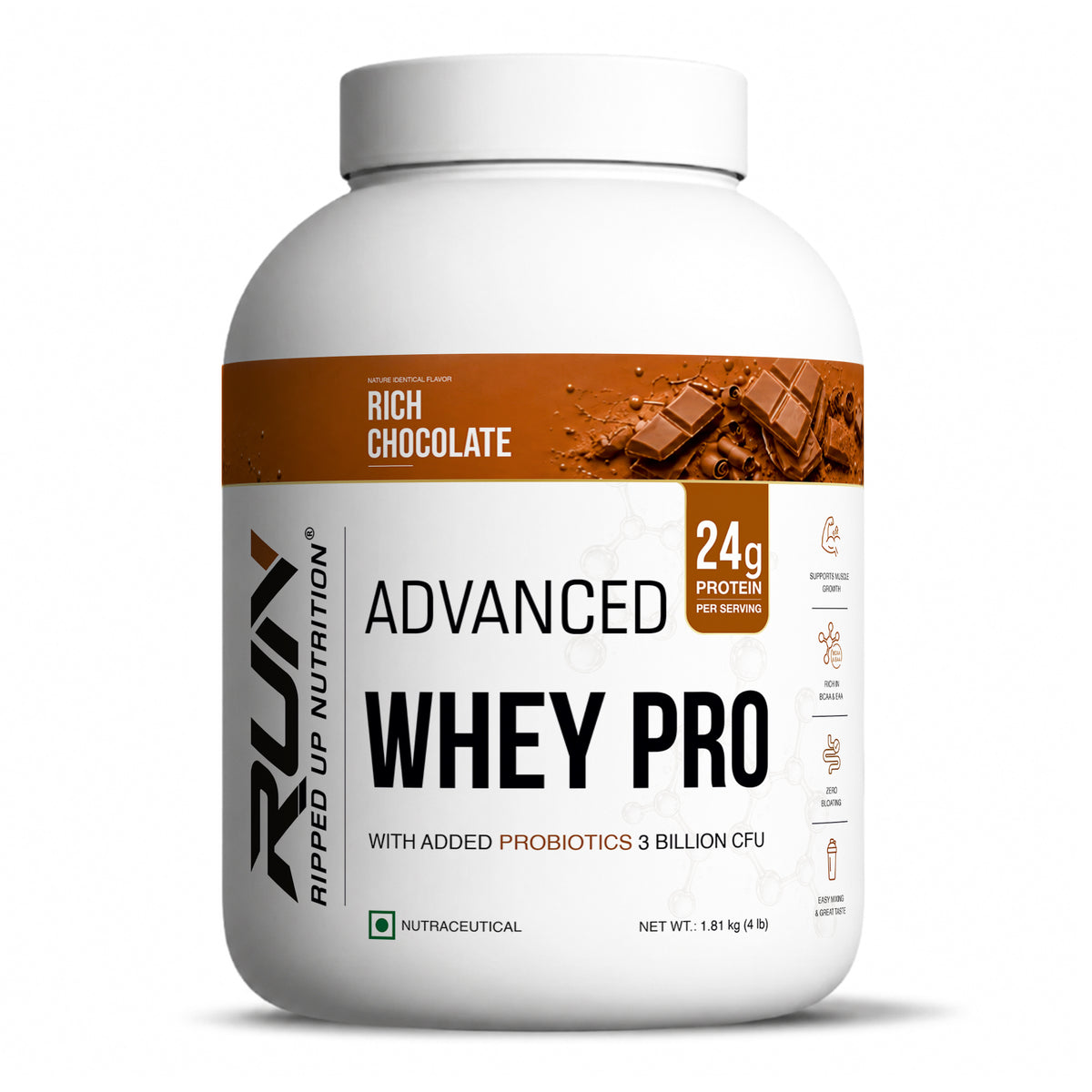 Whey PRO- Trustified™ (Primary Concentrate + Isolate Blend) (Advanced)