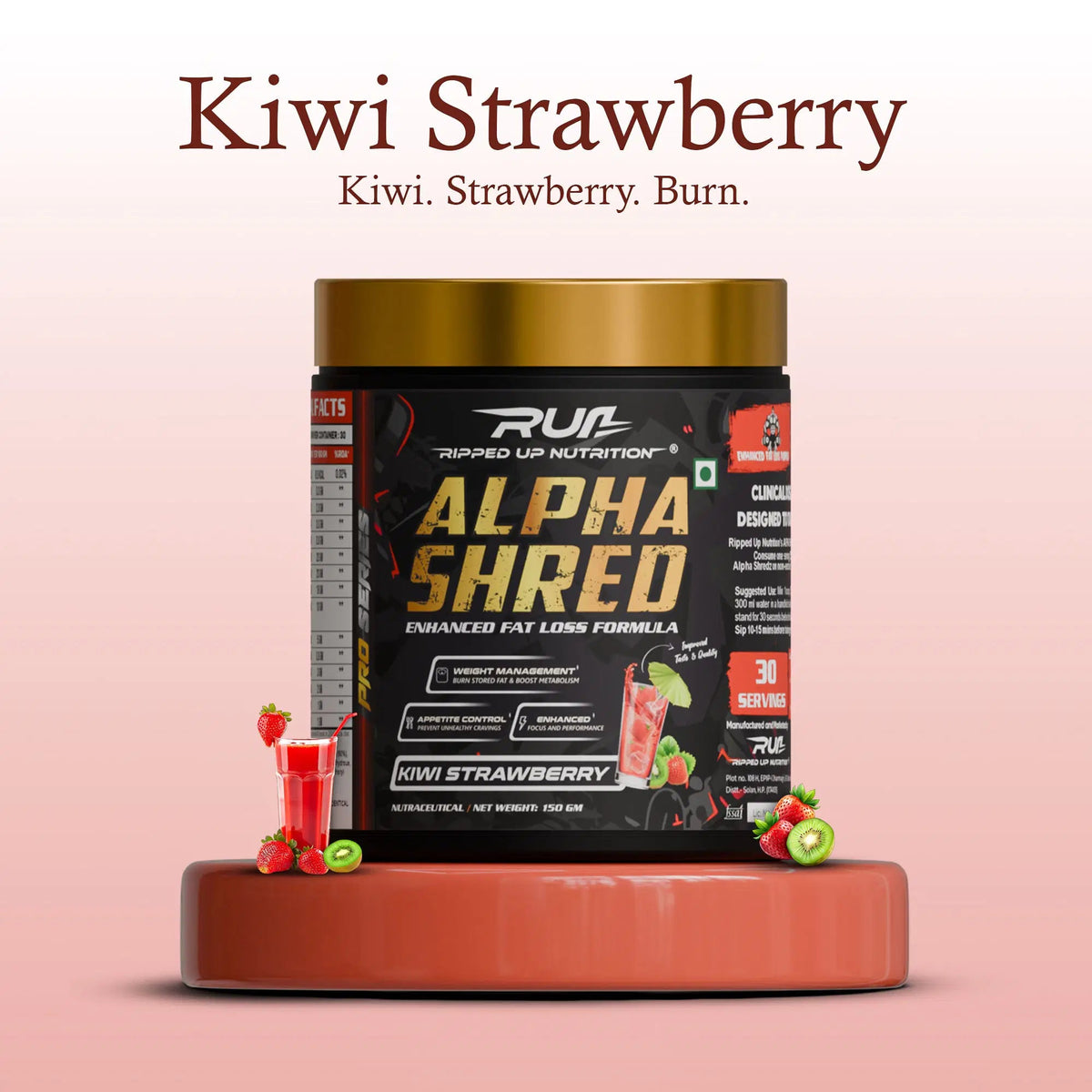 Alpha Shred- PRO Series - Ripped Up Nutrition