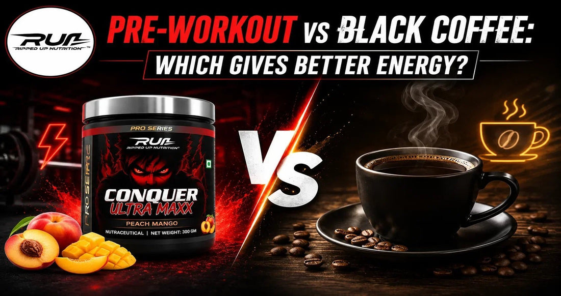 Pre-Workout vs Black Coffee: Which Is Better for Energy & Workout Performance in 2026? - Ripped Up Nutrition