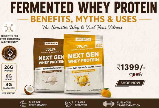 The Ultimate Guide to Next Gen Whey Protein: Fermented Protein, Benefits, Uses & Myths - Ripped Up Nutrition