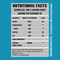 Creatine Monohydrate - Micronized - Ripped Up Nutrition
