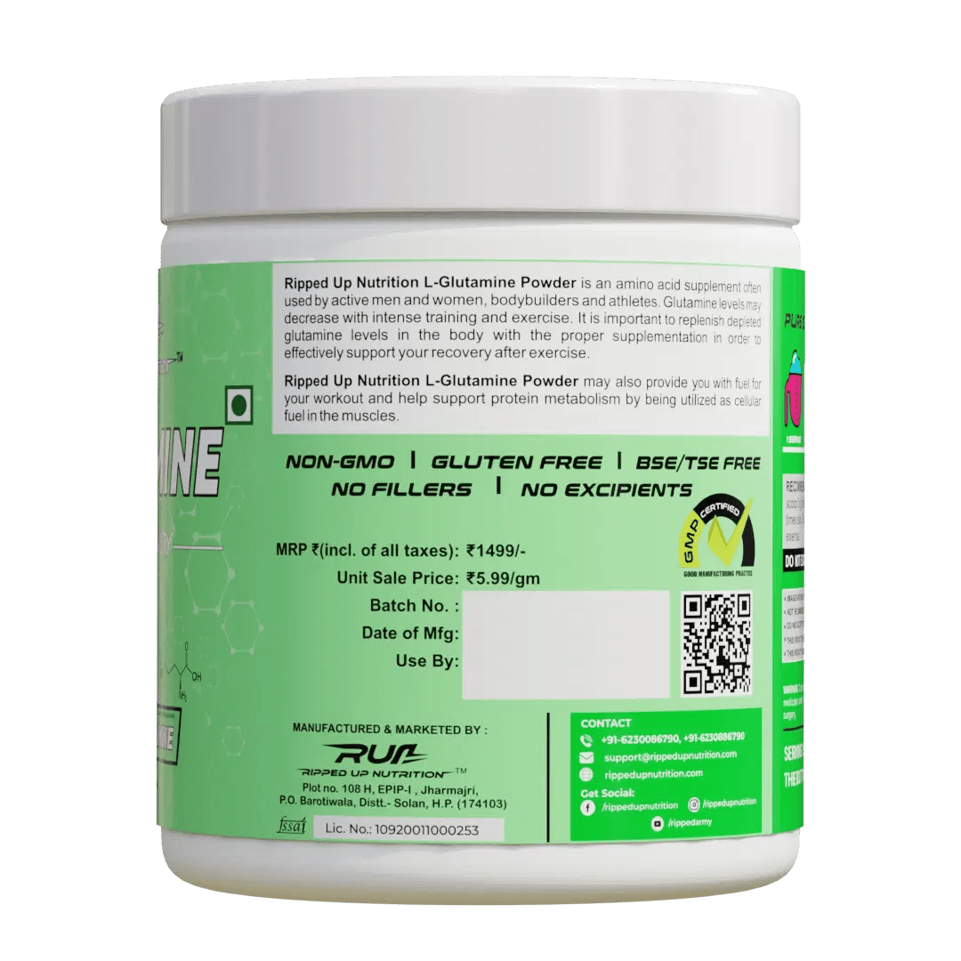 L - Glutamine - Ripped Up Nutrition