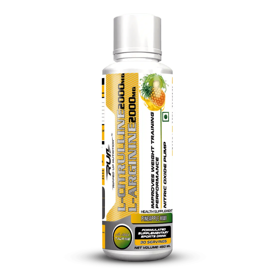 Liquid L - Citrulline + L - Arginine + Taurine - Ripped Up Nutrition