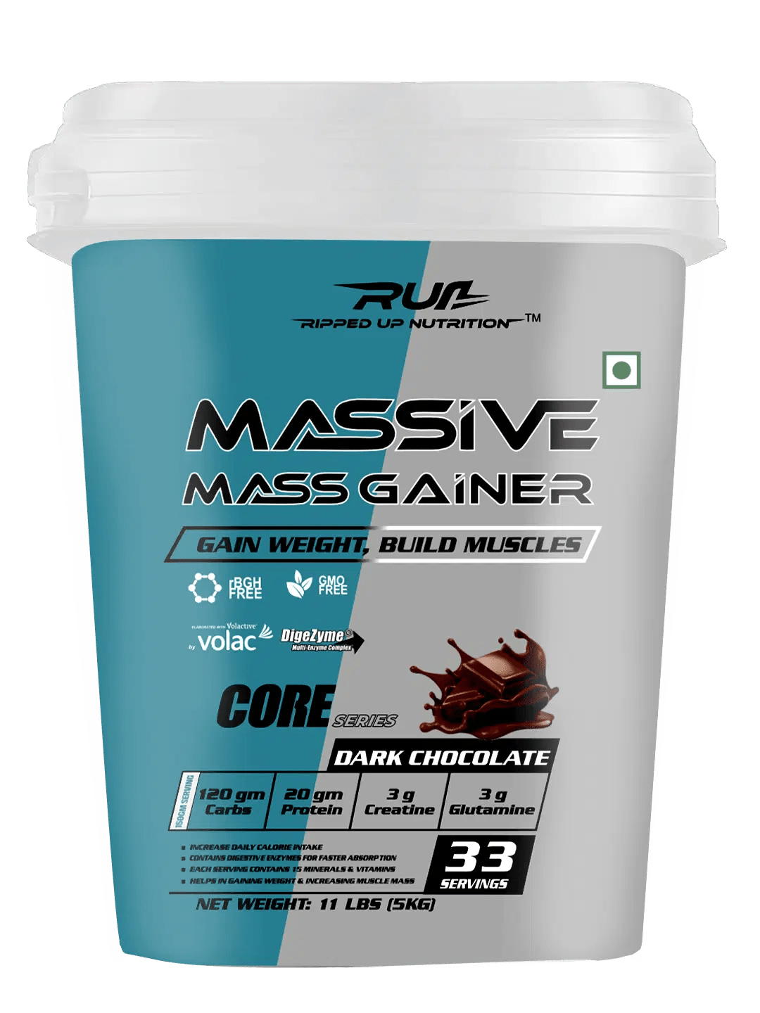 Massive Mass Gainer - Ripped Up Nutrition