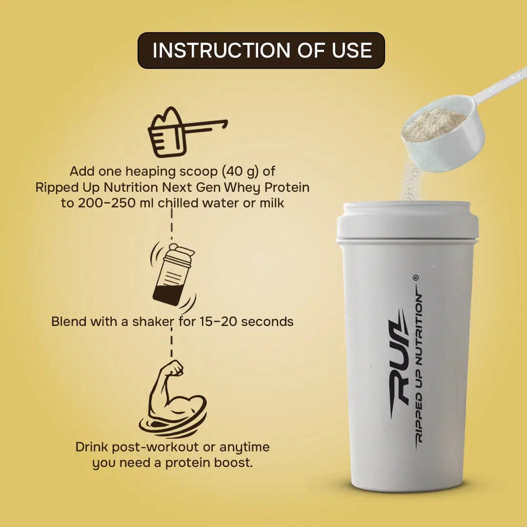 Next Gen Whey Protein (Whey + Fermented Yeast Protein) - Ripped Up Nutrition