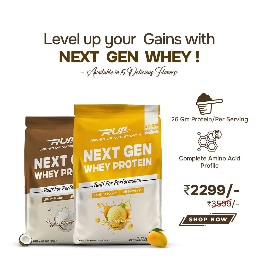 Next Gen Whey Protein (Whey + Fermented Yeast Protein) - Ripped Up Nutrition