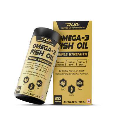 Omega - 3 Fish Oil (Triple Strength) - Ripped Up Nutrition