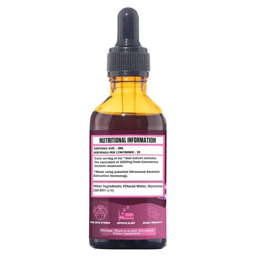 Reishi Mushroom Liquid Extract - Ripped Up Nutrition