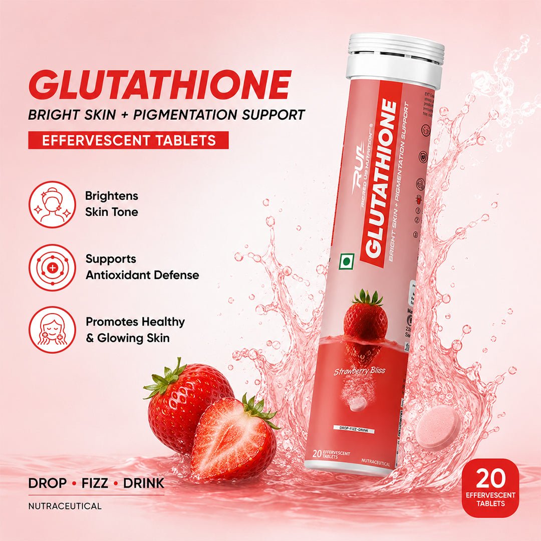 RUN Glutathione - Bright Skin - Ripped Up Nutrition