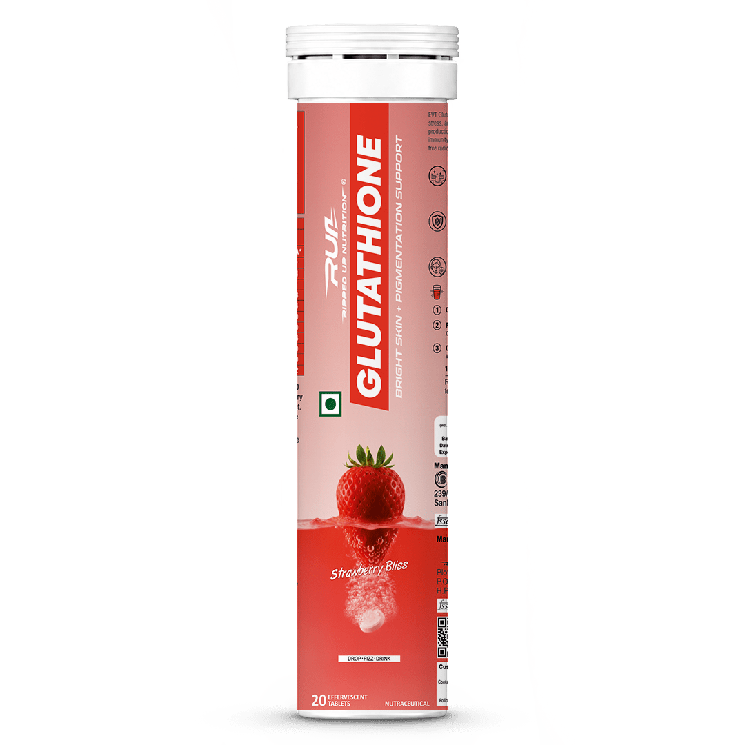 RUN Glutathione - Bright Skin+Pigmentation Support - Ripped Up Nutrition
