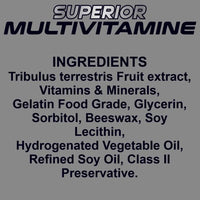Superior Multi Vitamin + Testa Booster - 60 Softgel Capsule - Ripped Up Nutrition