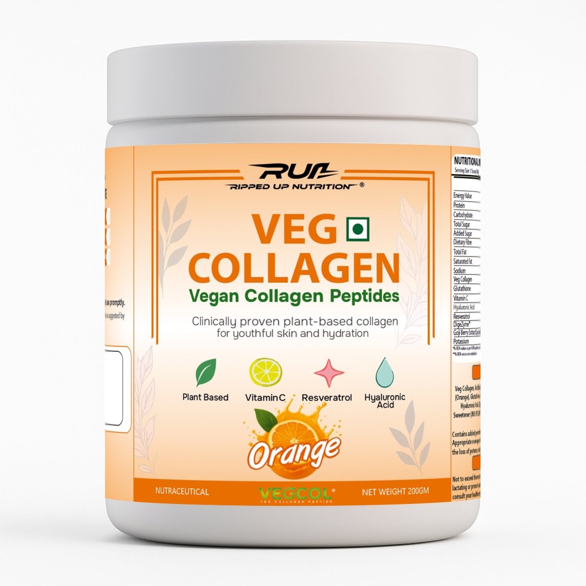 Veg Collagen for Glow - Plant Based - Ripped Up Nutrition