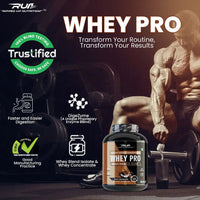 Whey PRO - Trustified™ (Primary Isolate + Concenterate Blend) - Ripped Up Nutrition